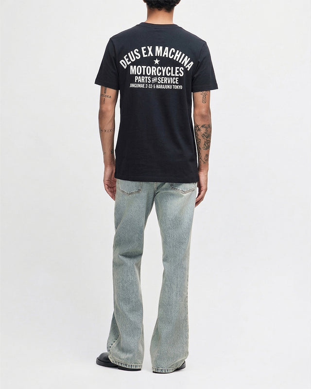 Harajuku Address Tee - Black
