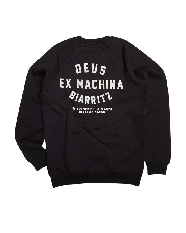 Biarritz Address Crew - Black