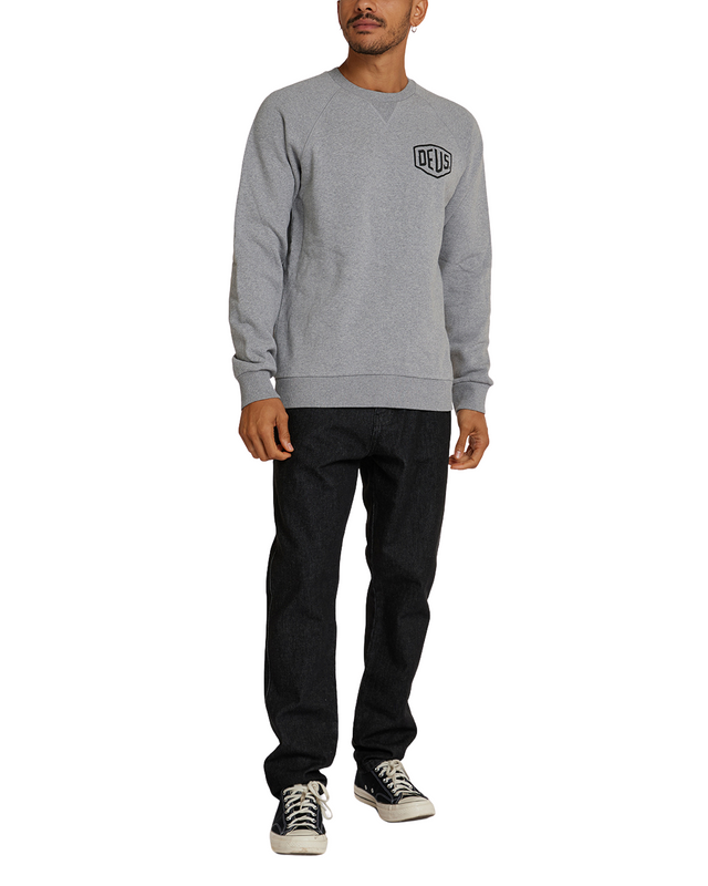 Biarritz Address Crew - Grey Marle