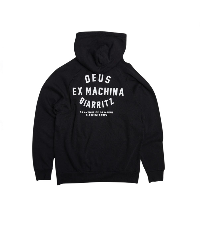 Biarritz Address Hoodie - Black