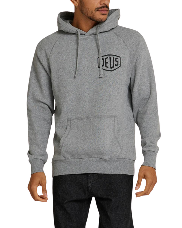 Biarritz Address Hoodie - Grey marle