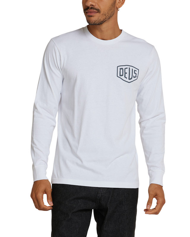 Biarritz Address Long Sleeve Tee - White