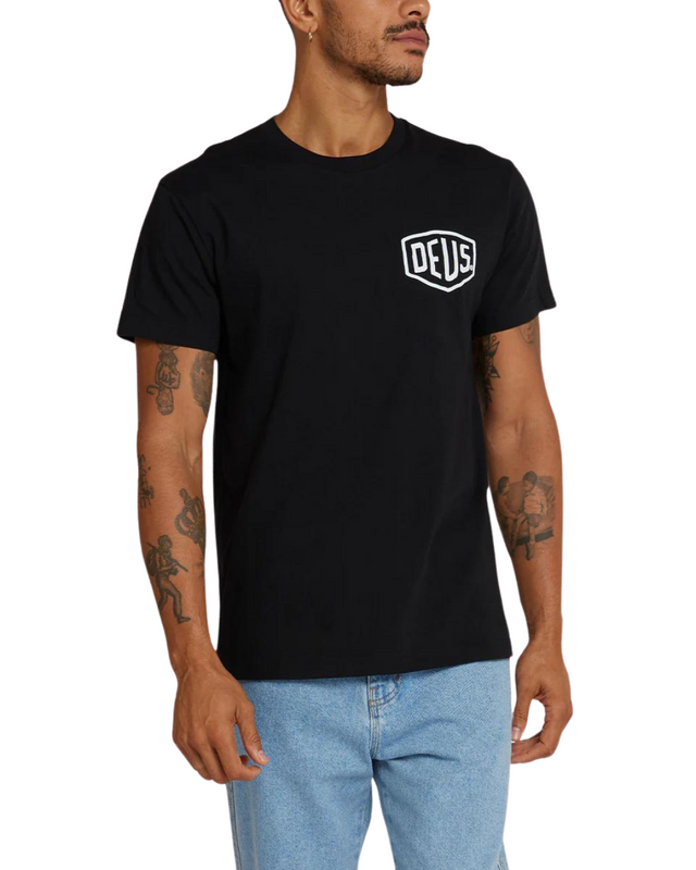 Biarritz Address Tee - Black