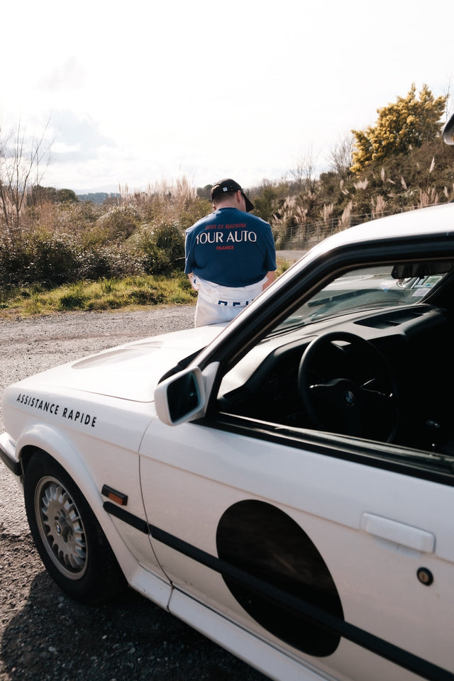 Tour Auto X Deus Tee - Estate Blue