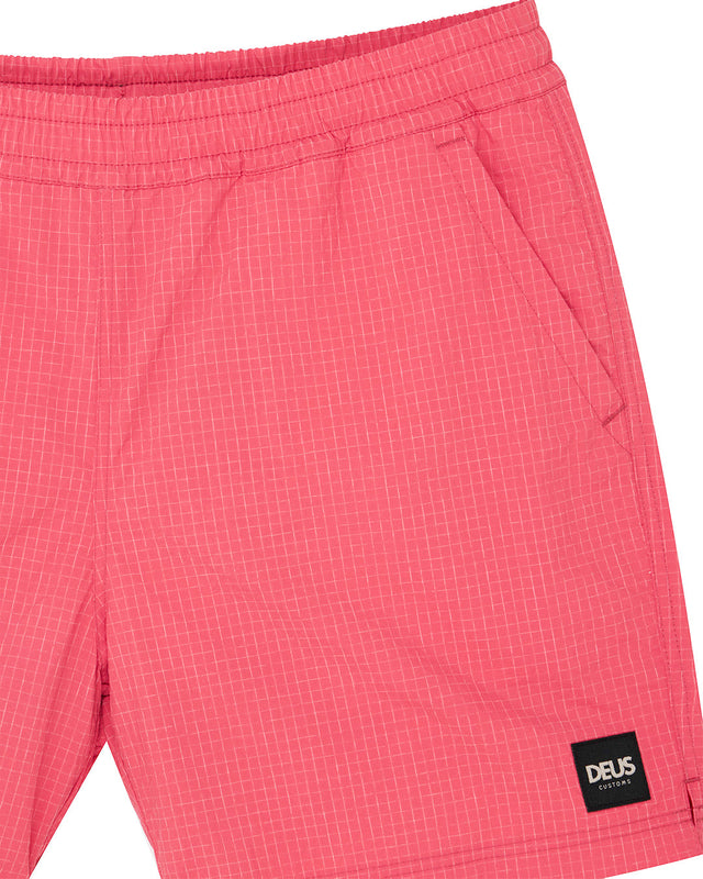 Service Swim Short - Melon Red