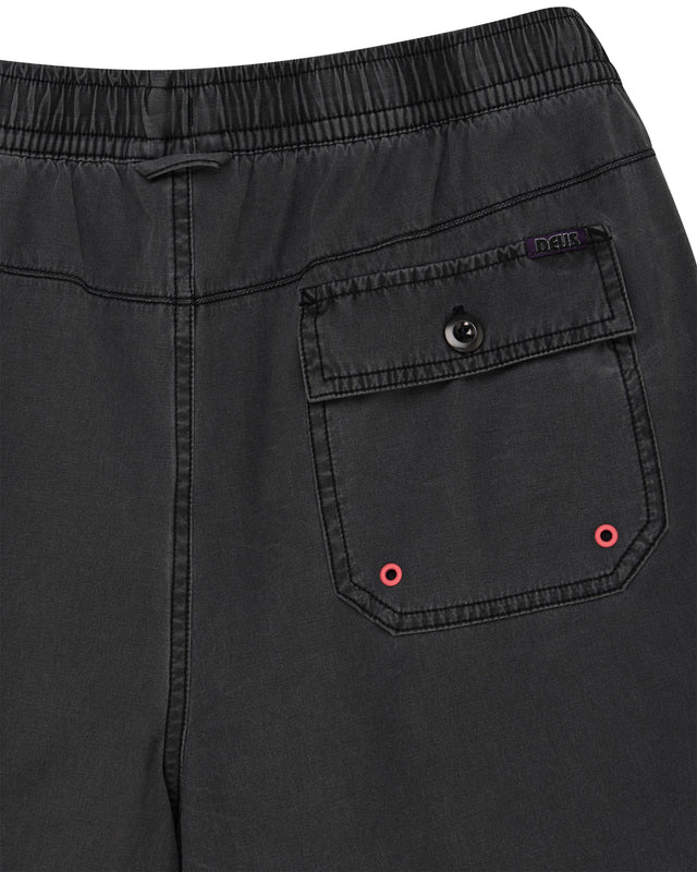 Sandbar Garment Dyed Mesh Short - Anthracite