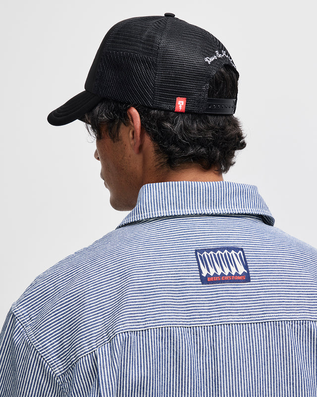 Camperdown Address Trucker - Black
