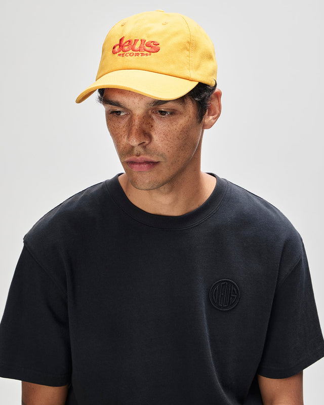 Smile Dad Cap - Citrus Yellow