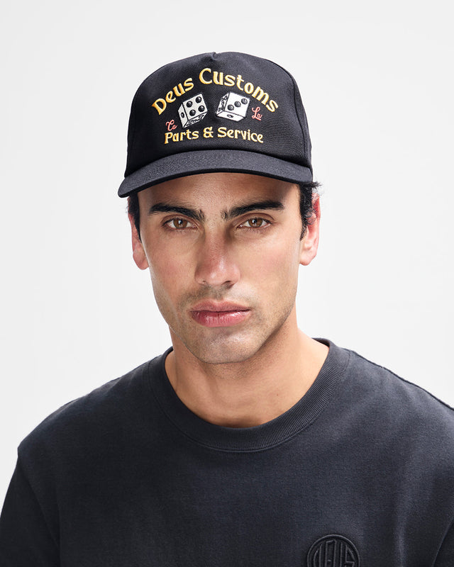 D261MHA334-Knucklebones-Cap-Black