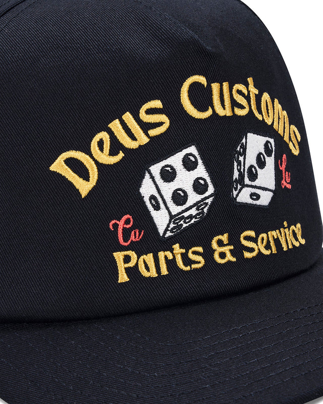 Knucklebones Cap - Black