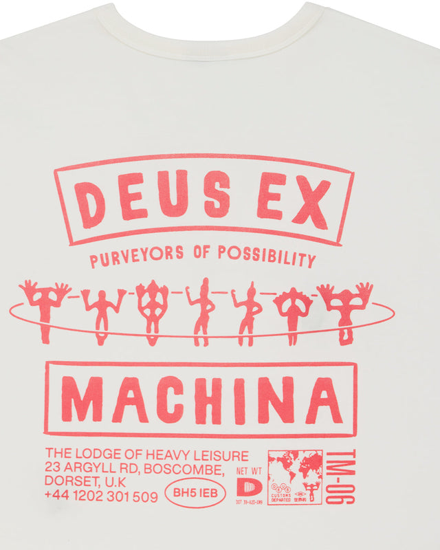 Camiseta Kumbaya Ls - Blanco Vintage