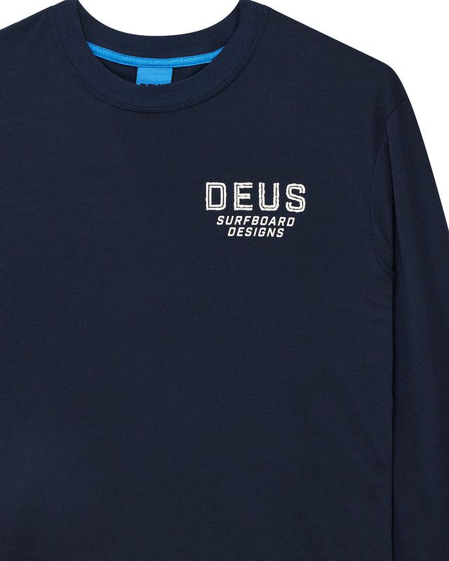 Twin Ls Tee - Mechanic Blue