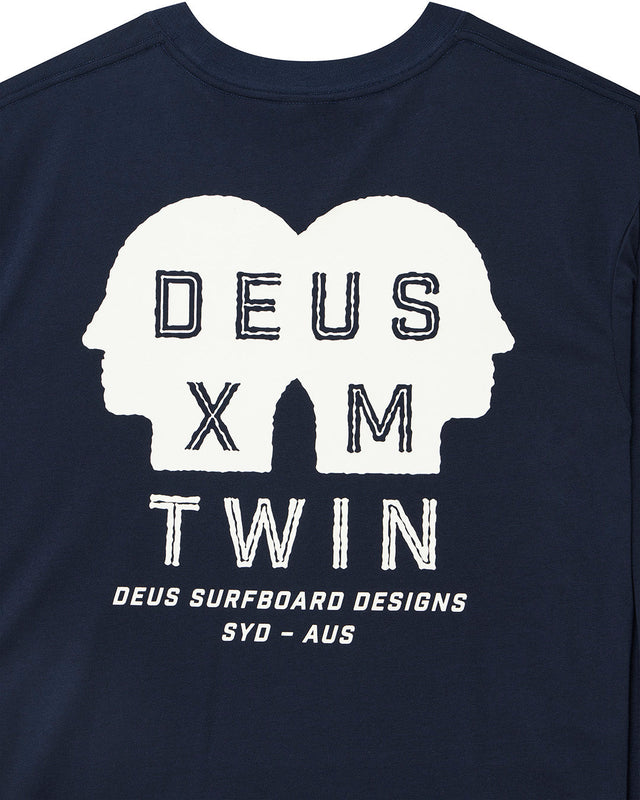 Twin Ls Tee - Mechanic Blue