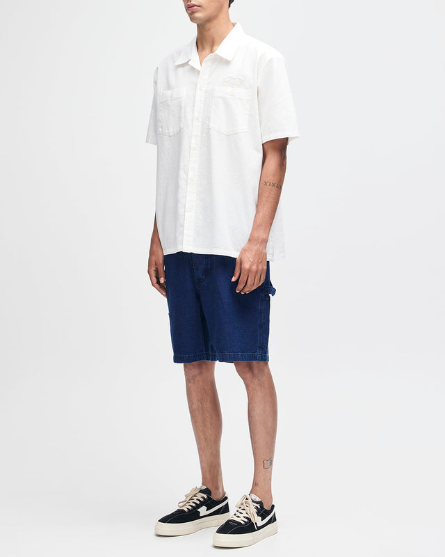 Forecourt Chambray Shirt - Natural