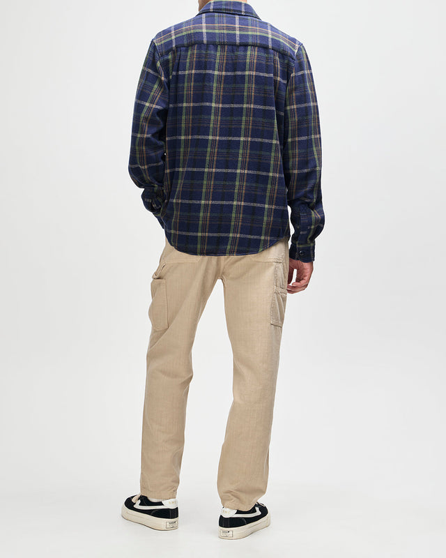 Vacay Check Shirt - Navy Check