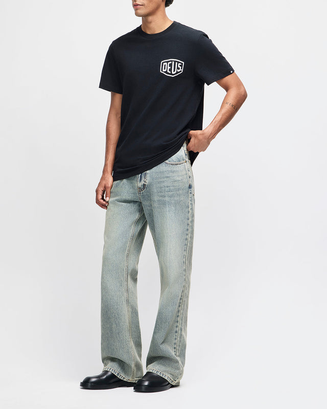 Camperdown Address Tee - Black