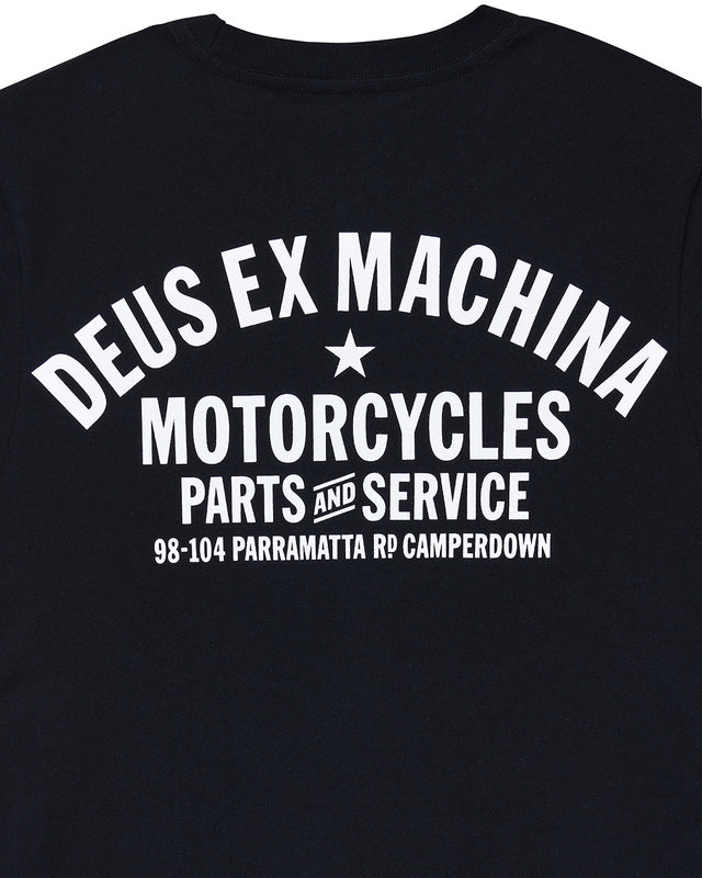Camperdown Address Tee - Black