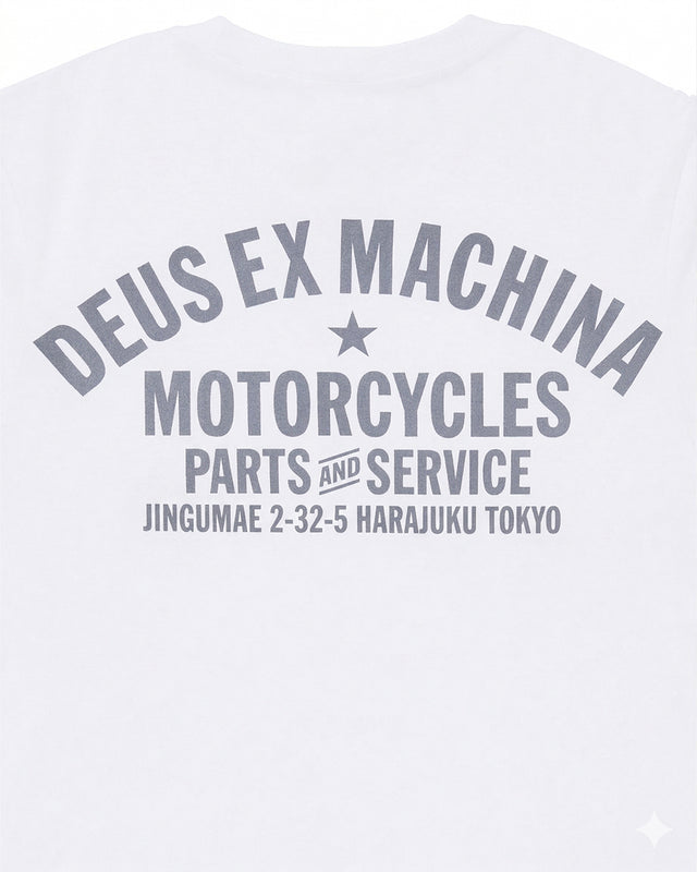 Harajuku Address Tee - White