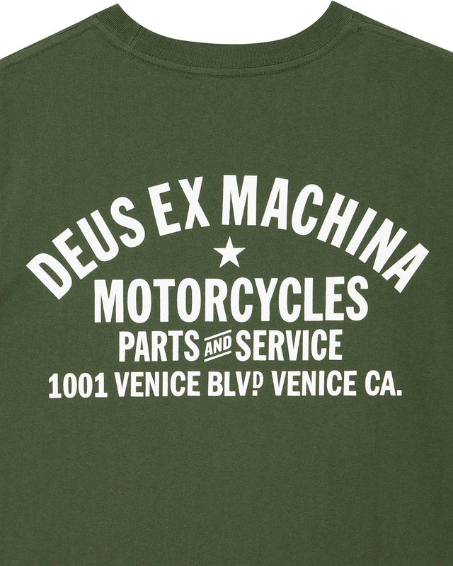 Camiseta Venice Address - Verde pino