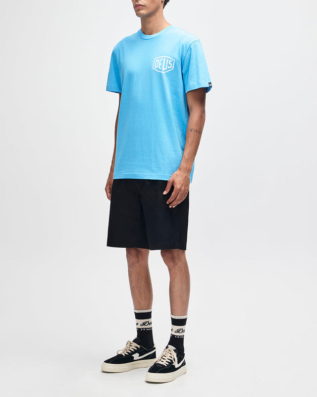 Biarritz Address Tee - Bonnie Blue