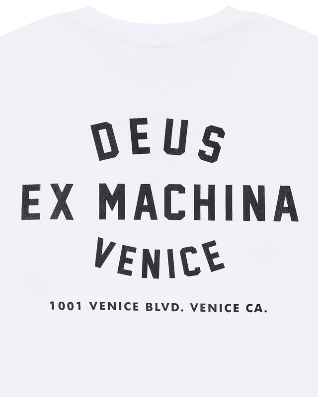 Venice Skull Tee - White