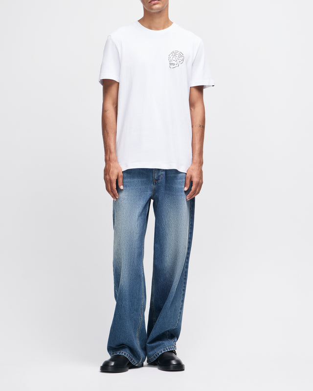 Venice Skull Tee - White