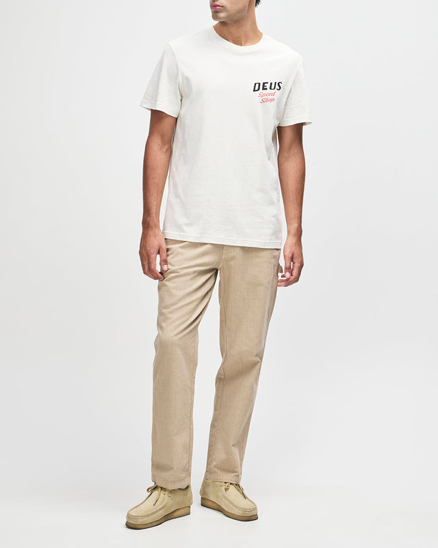 Camiseta Dogleg - Blanco sucio