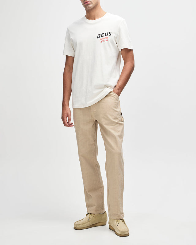 Camiseta Dogleg - Blanco sucio
