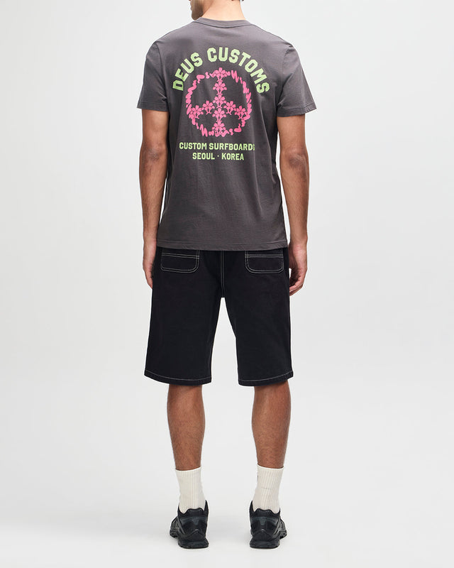 Camiseta Fancy Pansy - Antracita
