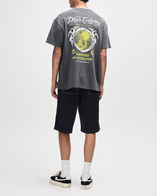 Out Of Reach Tee - Anthracite