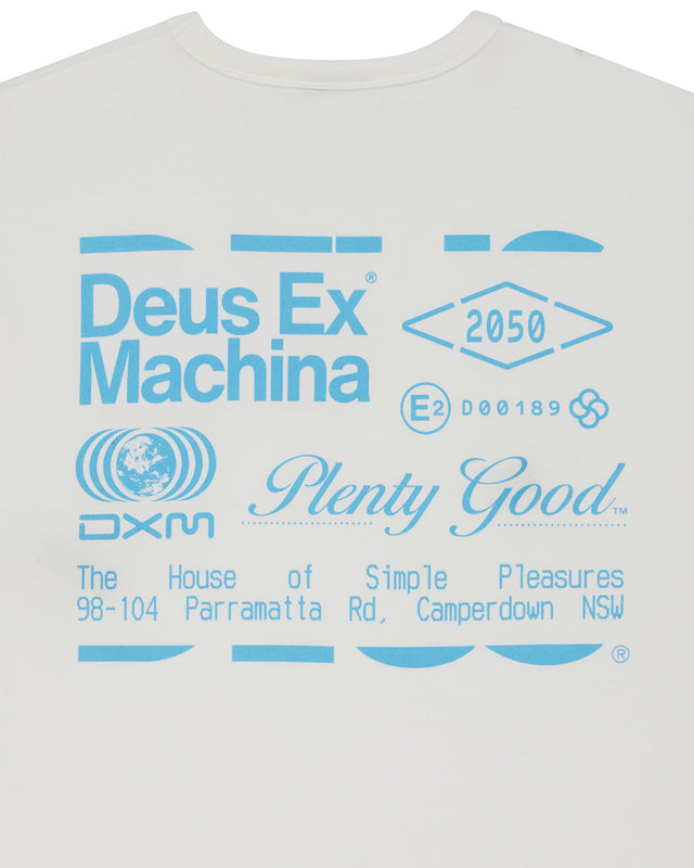 Camiseta Plenty Good - Blanco vintage