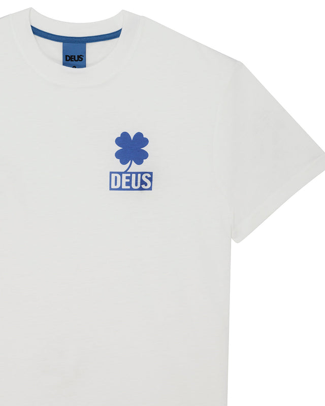 Camiseta Quad - Blanco Vintage
