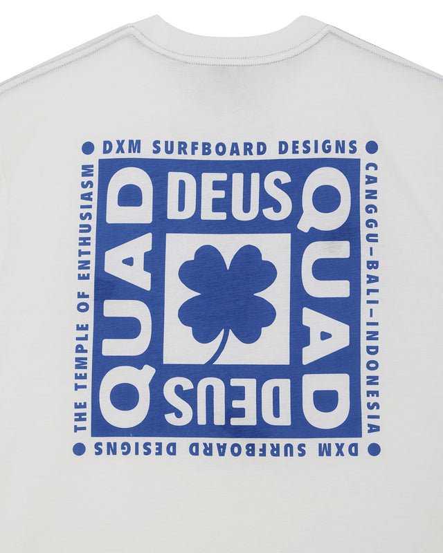 Camiseta Quad - Blanco Vintage