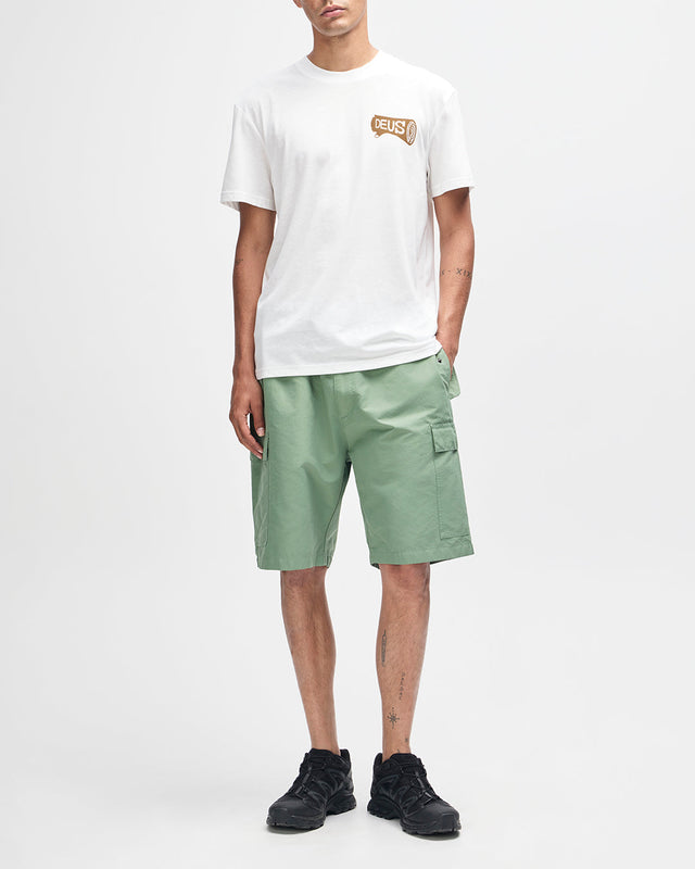 Camiseta Log - Blanco Vintage