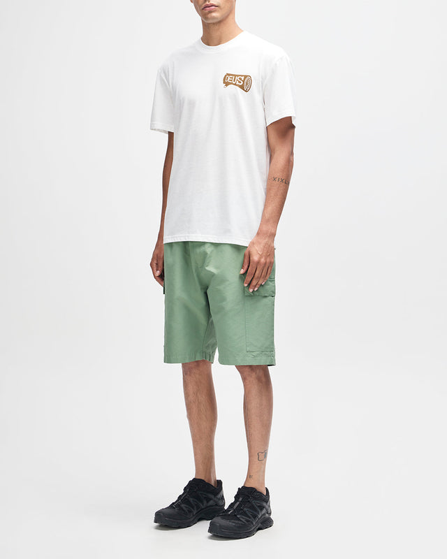 Camiseta Log - Blanco Vintage