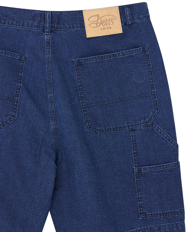 Big Fella Chambray Short - Indigo