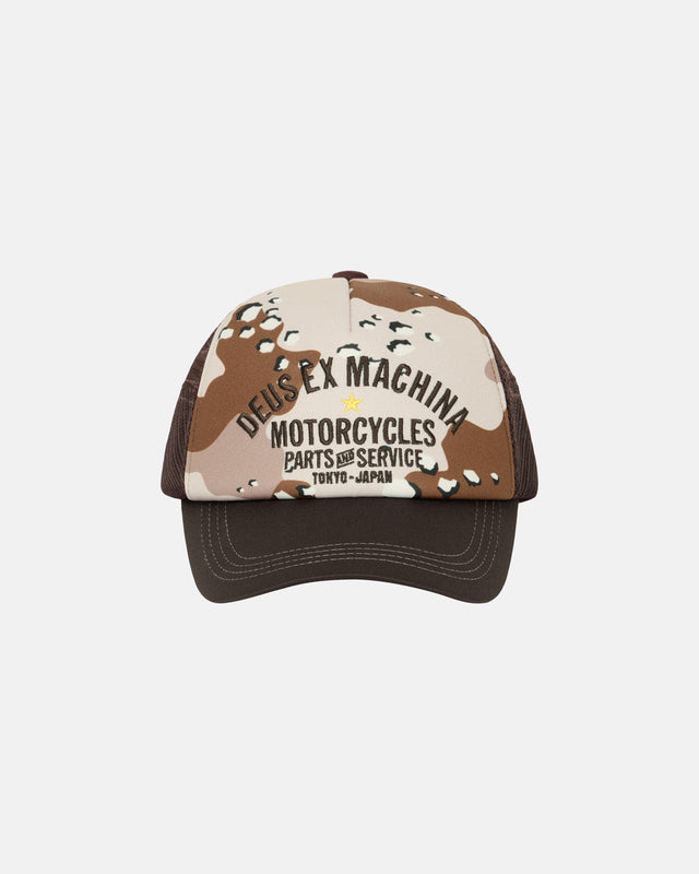 D261UHA035-Tokyo Original Address Trucker Camo