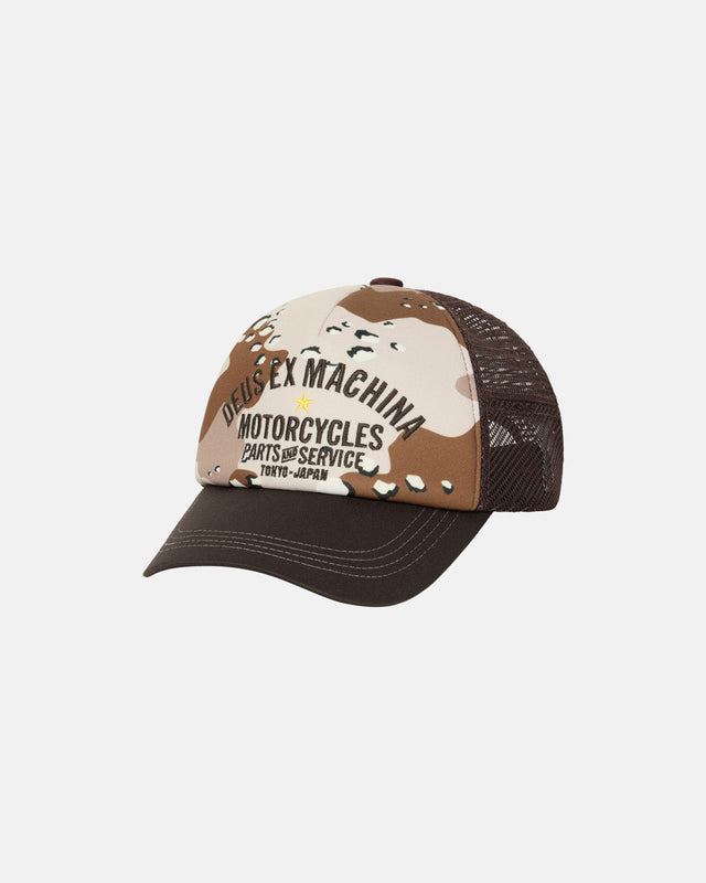 D261UHA035-Tokyo Original Address Trucker Camo