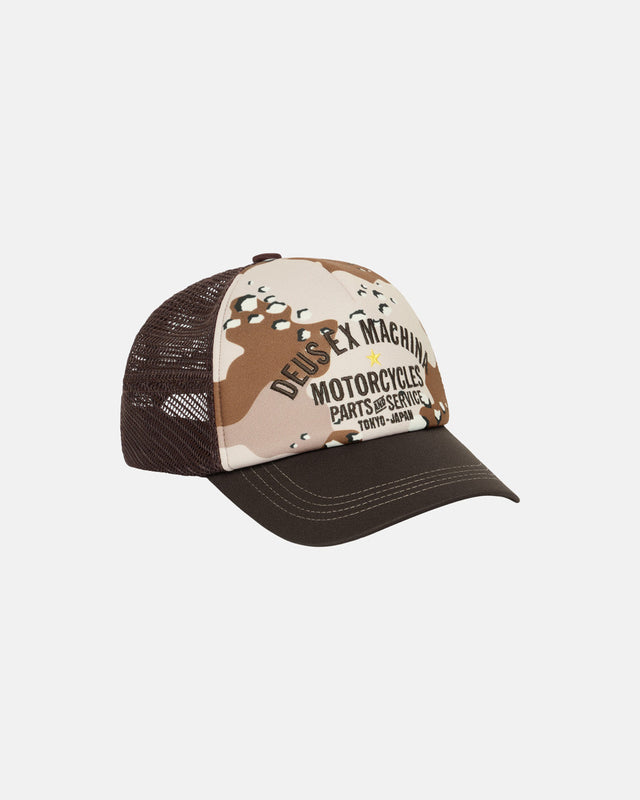 D261UHA035-Tokyo Original Address Trucker Camo