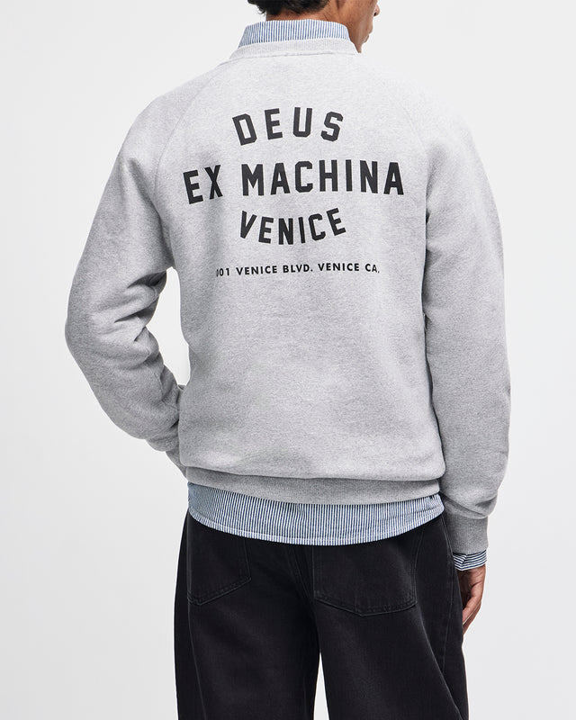 Venice Address Crew - Grey Marle