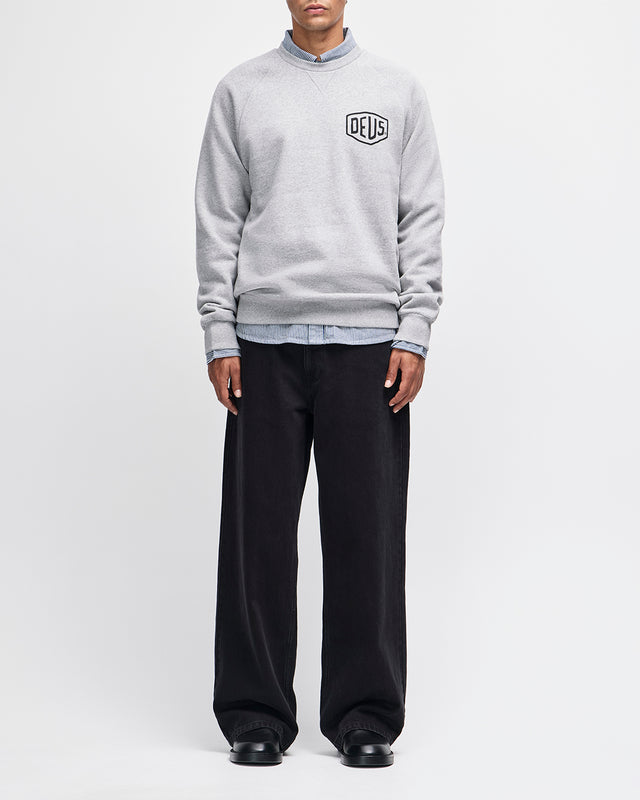 Venice Address Crew - Grey Marle