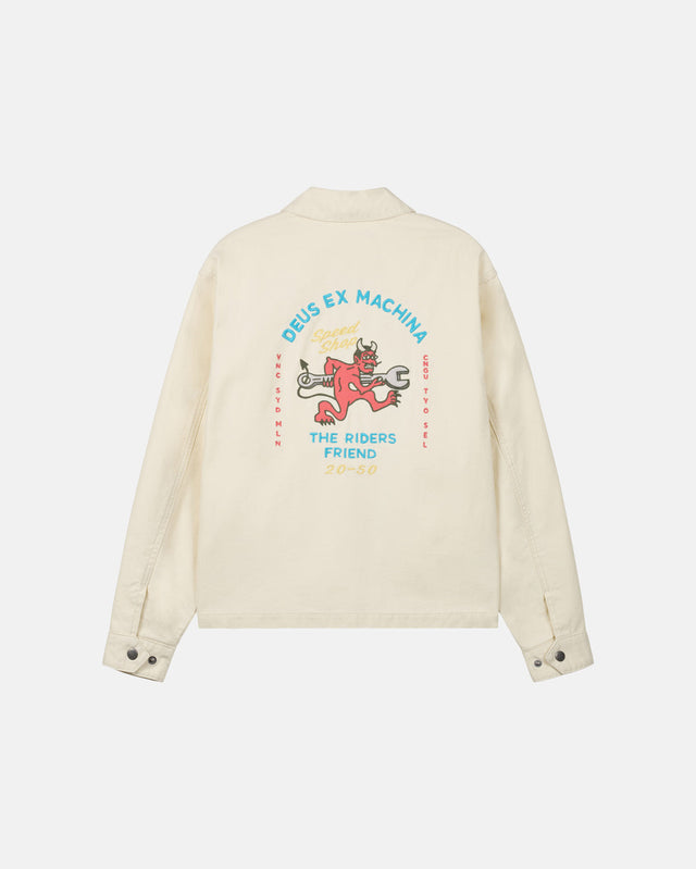 D261UJK215 Dogleg Jacket - Ivory