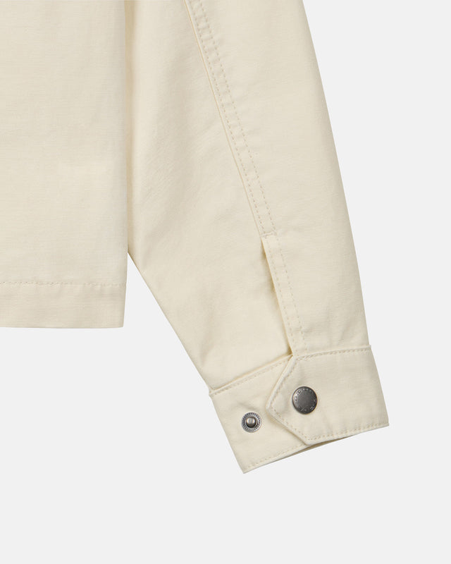 D261UJK215 Dogleg Jacket - Ivory