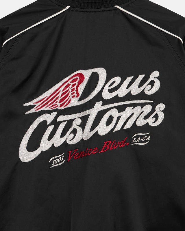 D261UJK230 Winglet Souvenir Jacket - Black
