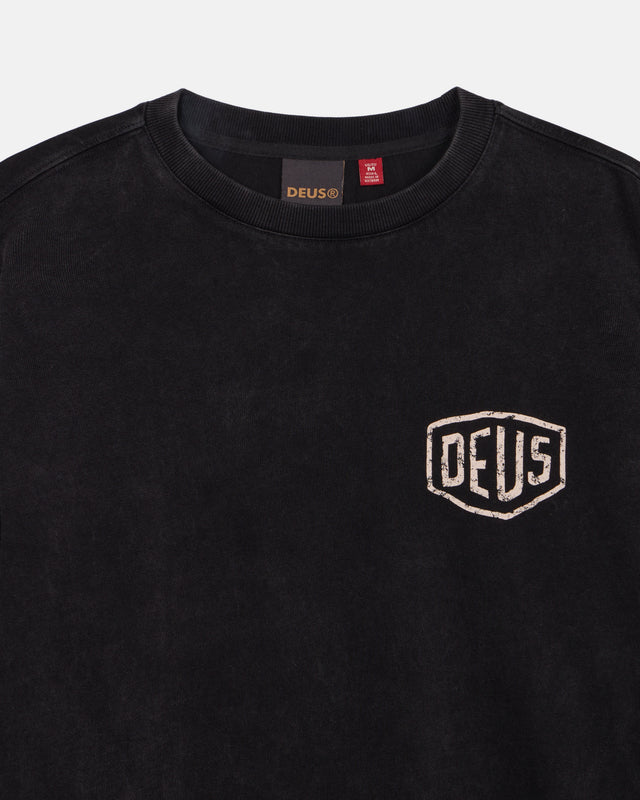 Deus Ex Machina - Roar Long Sleeve Tee - Black