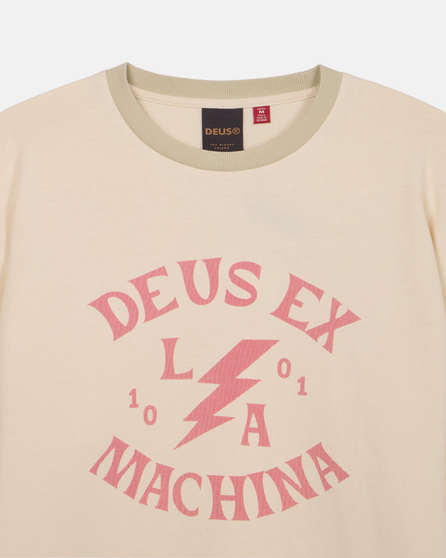Deus Ex Machina - Chinook Long Sleeve Tee - Ivory
