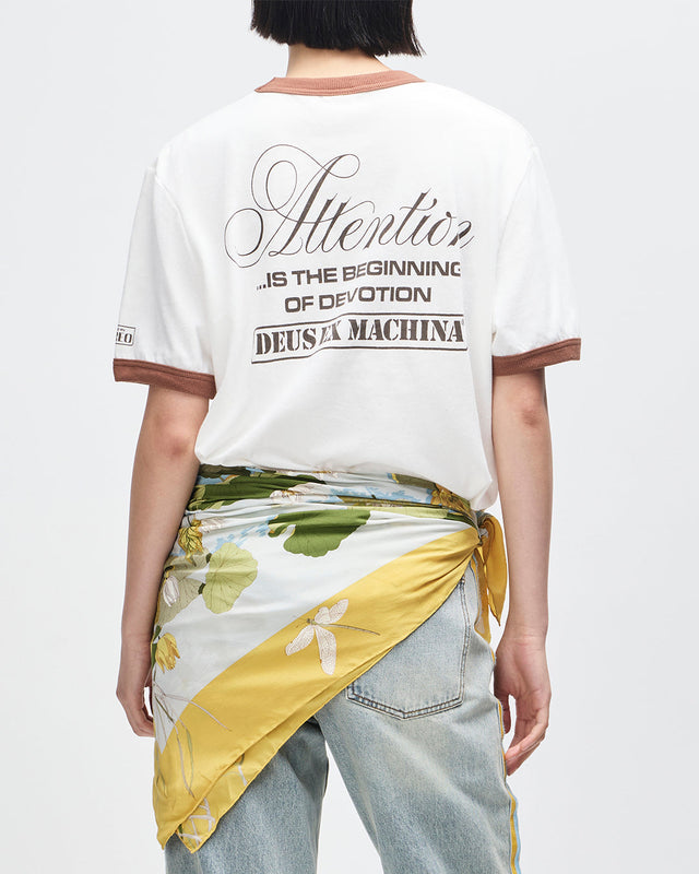 Camiseta Beat Down - Blanco sucio