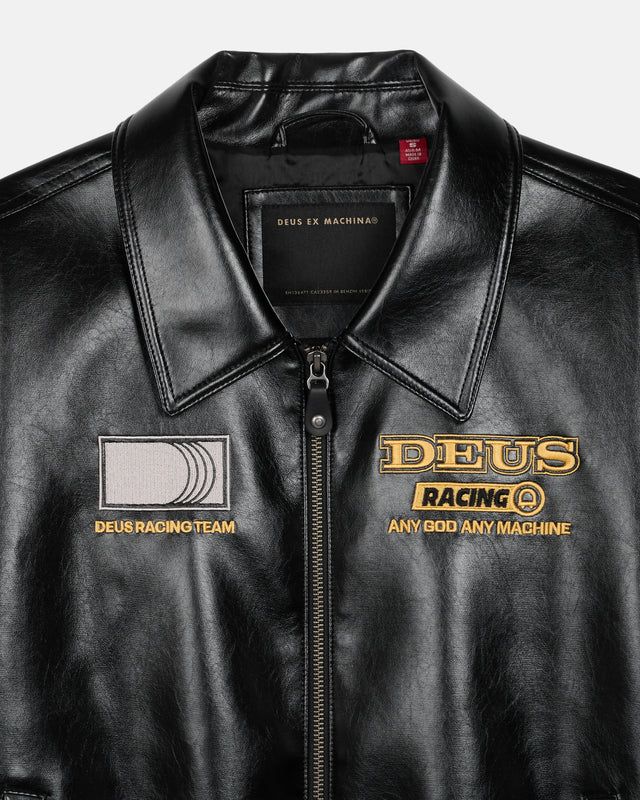 Chaqueta de cuero W. Enduro - Negra