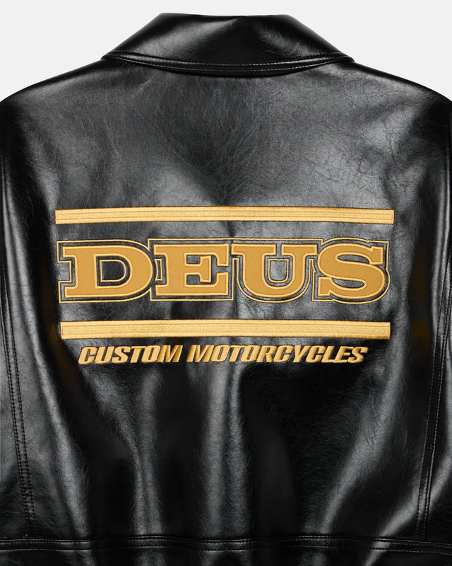 Chaqueta de cuero W. Enduro - Negra