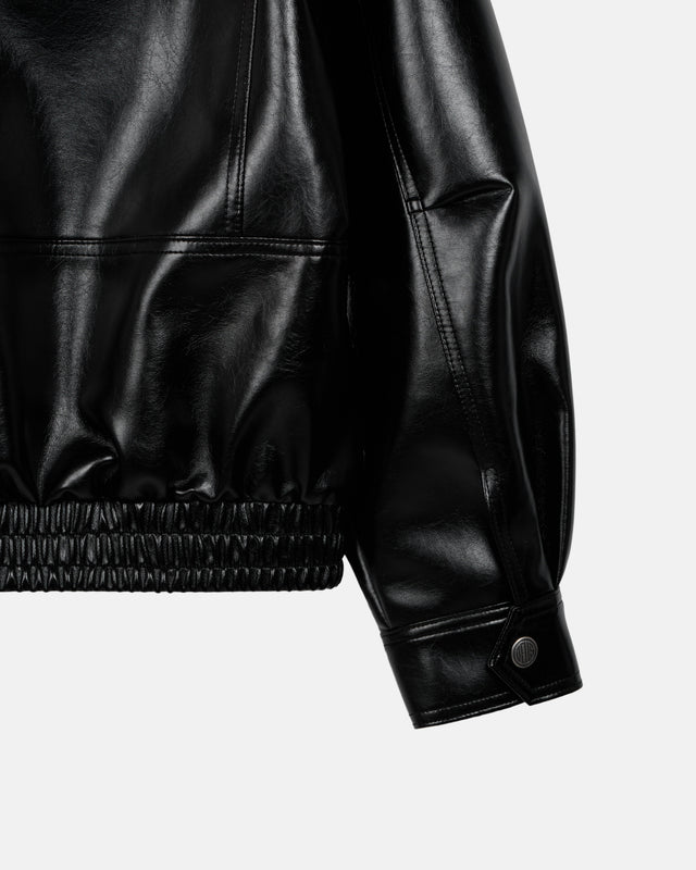 Chaqueta de cuero W. Enduro - Negra